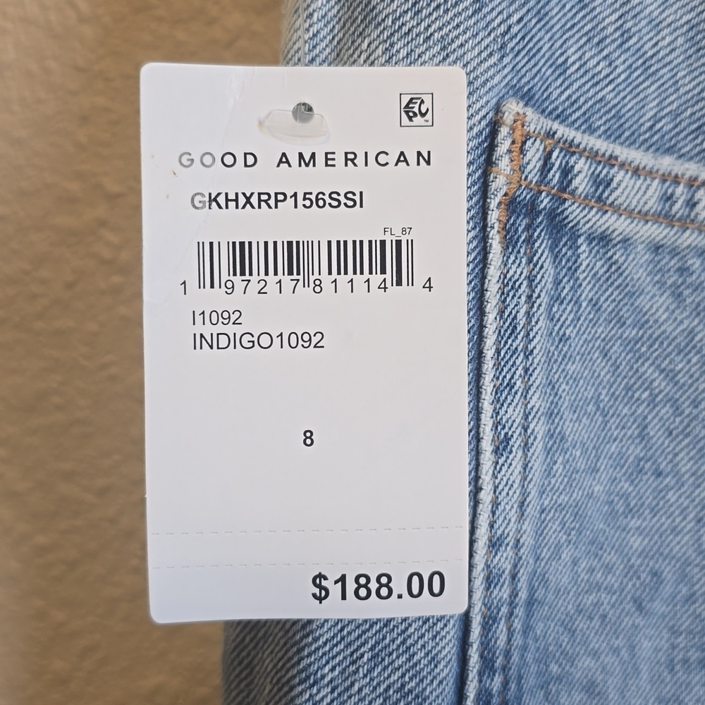 NWT Good American Khloe Jeans Size 8 - Picture 12 of 13